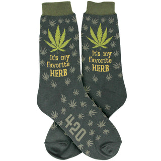 It's My Favorite Herb Socks